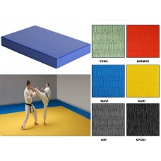 100x200x4 cm.Judo Minderi ( Federasyon Tırtıklı Kumaş Özellikli )